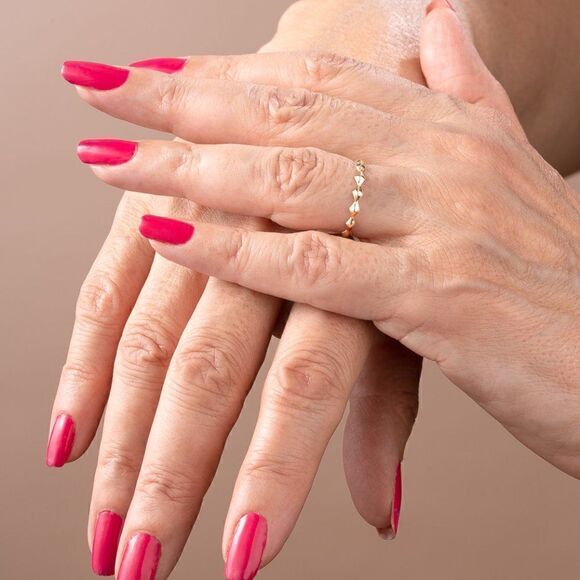 14k solid gold Sculpture ring | Sculpture Ring | Birthday Gift | Tehrani Jewelry - Picture 4 of 4